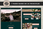 Squarespace photographer website, a Squarespace Template by Design House (Thumbnail 4 of 10)