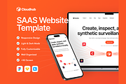 Cloudhub SaaS Website Kit, an UI Kit Template by DjectStudio (Thumbnail 1 of 6)