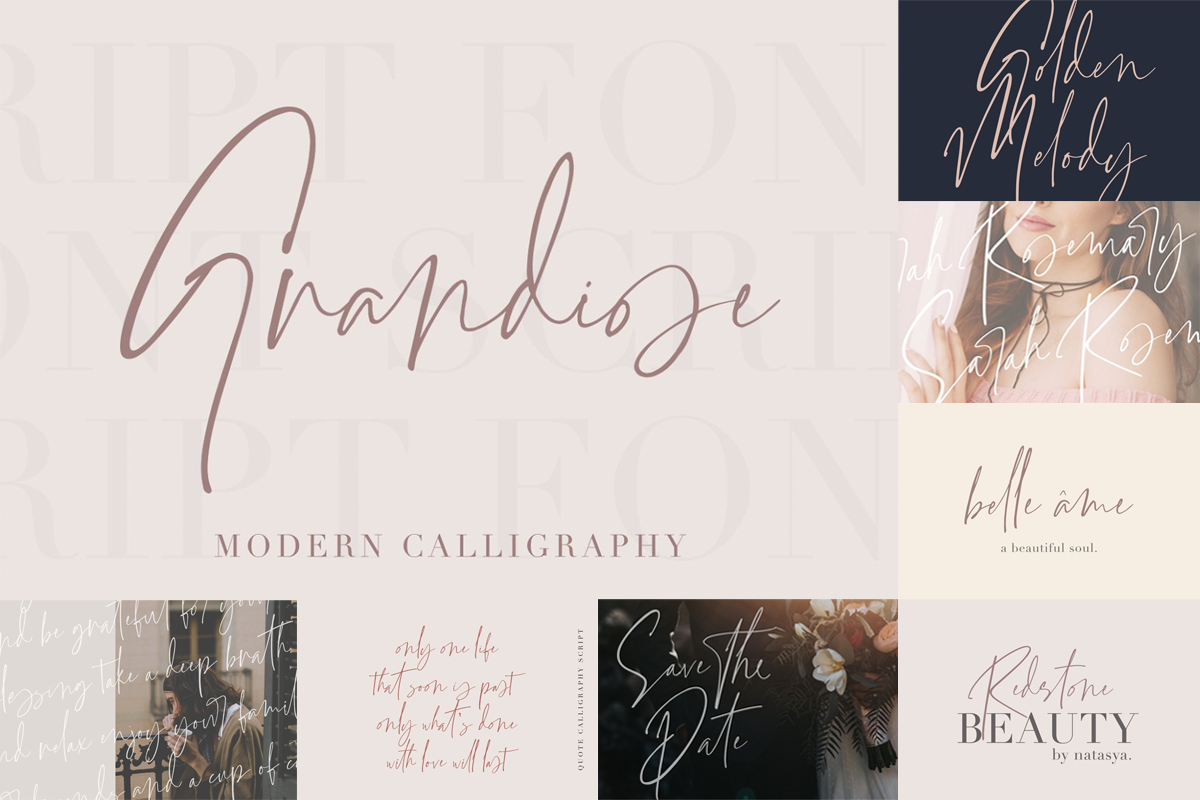 Best Wedding Bundle Font - 90% OFF, a Script Font by Dharmas Foundry (Photo 8 of 17)