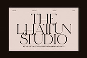 Chorsi Ligature Serif Font, a Serif Font by Graphicxell (Thumbnail 2 of 8)