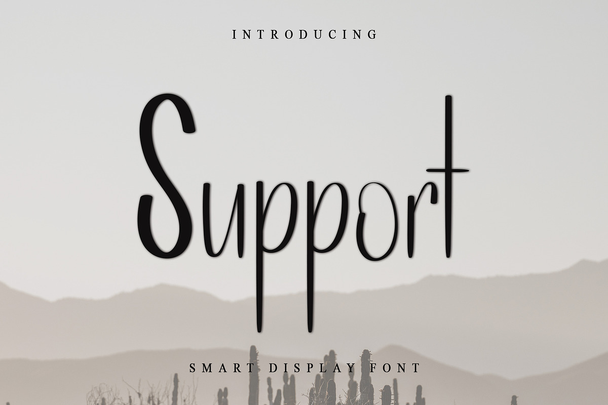 Support, a Handwritten Font by FreshTypeINK (Photo 1 of 6)