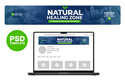 Health YouTube Banner Template, a Social Media Template by Vaughn Studios (Thumbnail 1 of 5)