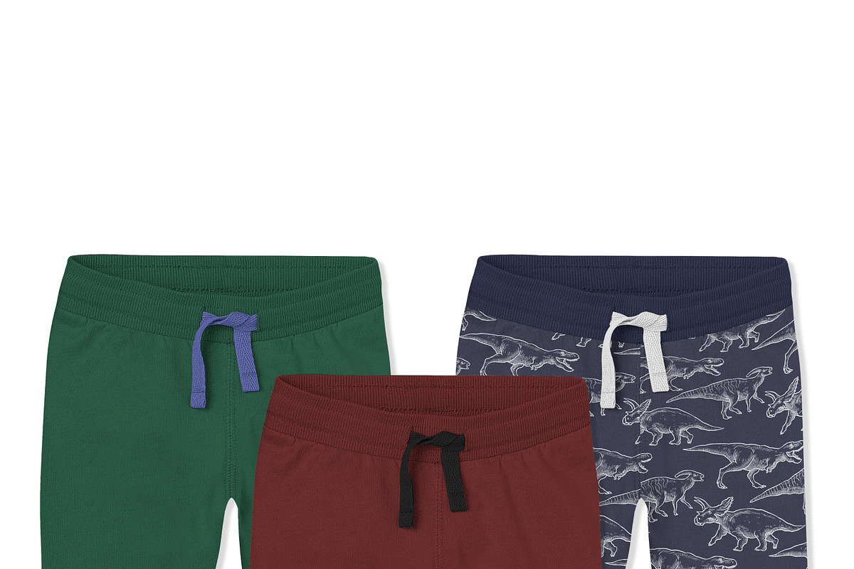 Baby Cotton Pants Mock-ups Set, a Bottom Mockup by Mocca Mockups Store (Photo 9 of 22)