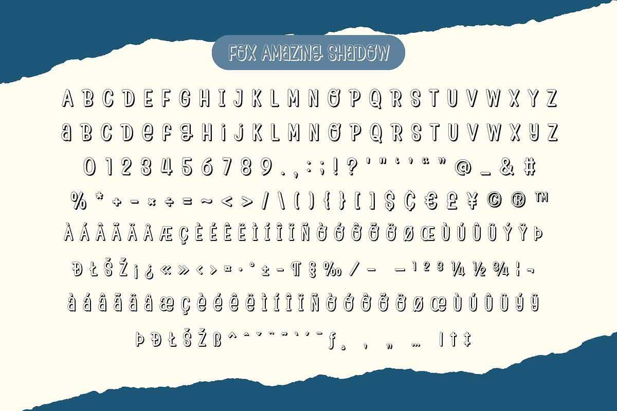 Fox Amazing : 5 Font Styles, a Handwritten Font by Fox7 By Rattana (Photo 13 of 14)