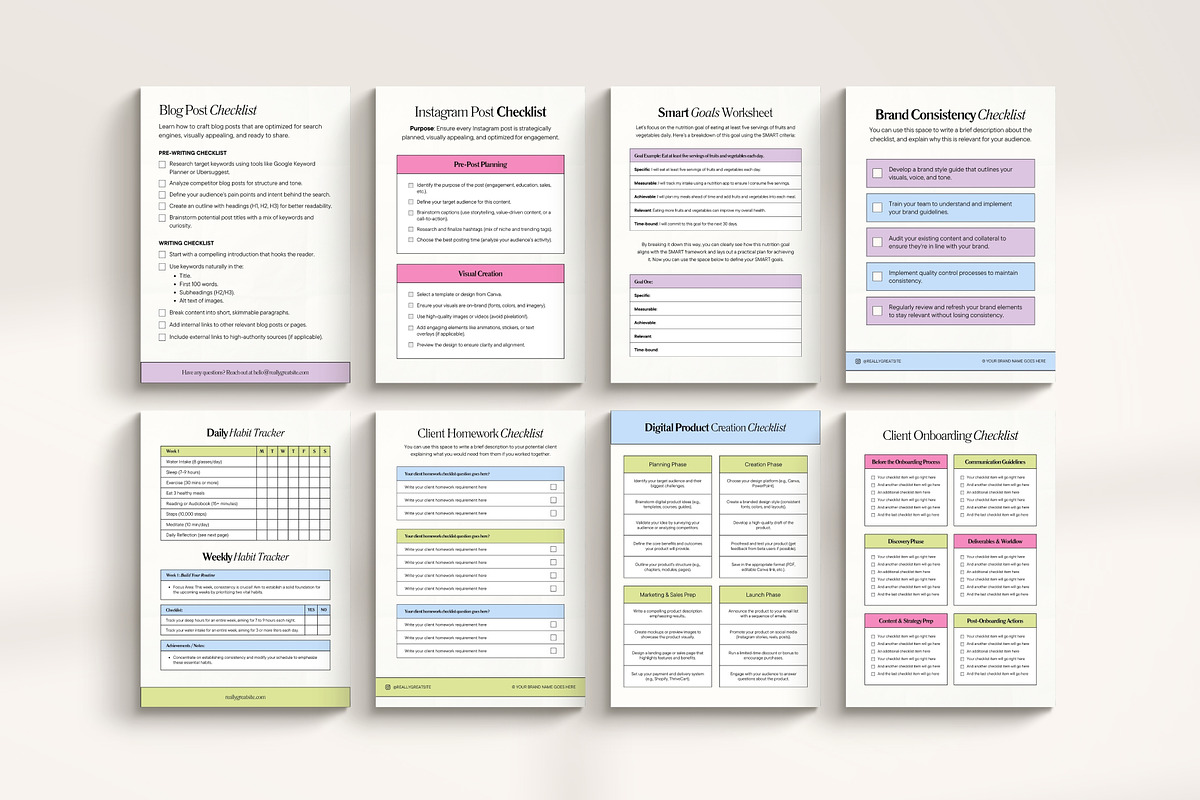 eBook + Workbook Coach Bundle CANVA, a Marketing Template by Fallon Gerst (Photo 18 of 30)