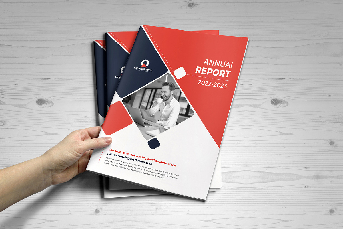 Annual Report Template V2, a Brochure Template by JanySultana (Photo 16 of 16)