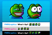 Pepe The Frog Twitch Emotes, an Illustration by FNR Graphics (Thumbnail 3 of 5)
