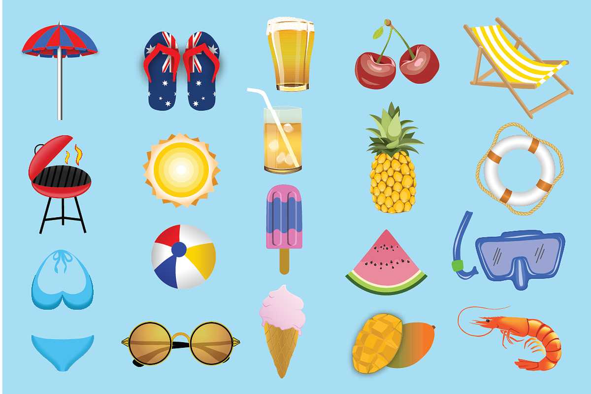 Australian Summer Illustrations, an Icon by Sheree Designs (Photo 2 of 2)
