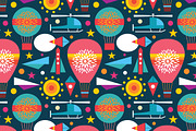 Seamless colorful patterns, a Pattern Graphic by Silmen (Thumbnail 2 of 4)