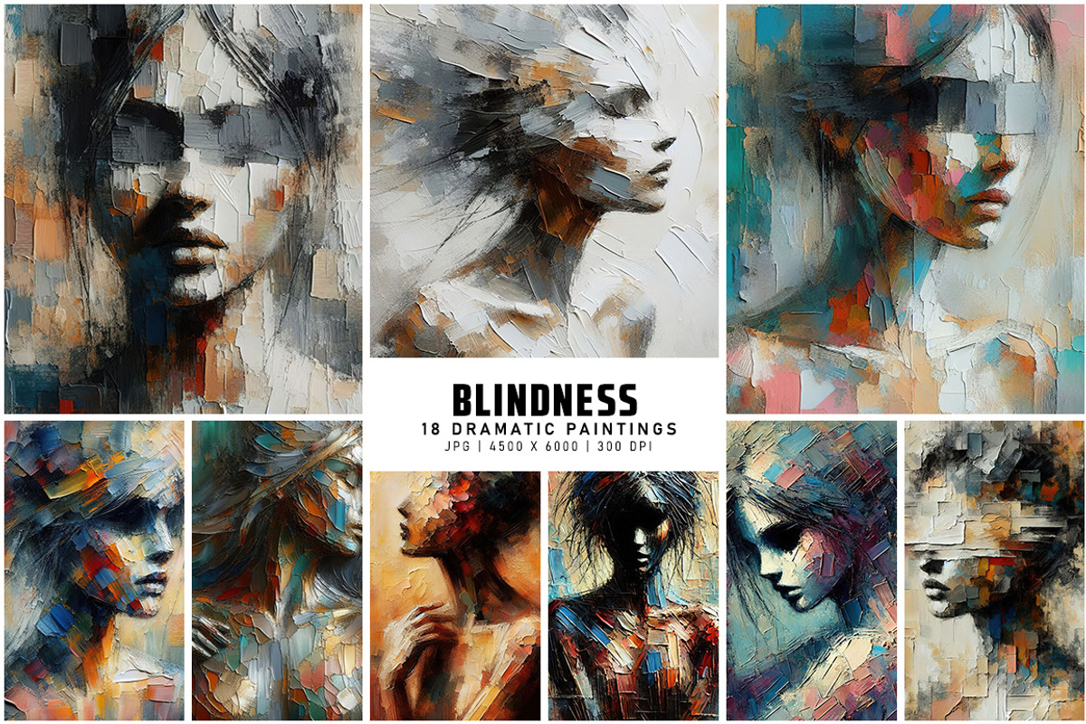 Blindness, a Person Illustration by Digital Art Creations (Photo 2 of 8)
