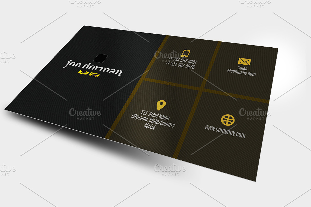 Personal Metro Business Card, a Business Card Template by Aabhaas (Photo 4 of 5)