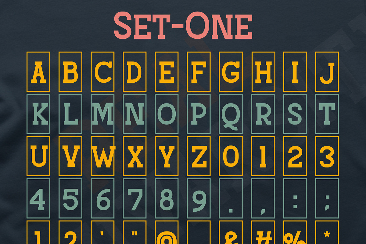 Real University, a Slab Serif Font by MaxArt (Photo 3 of 10)