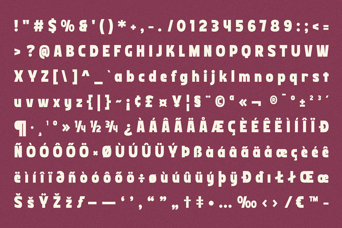 Chirena Sans Serif, a Sans Serif Font by Madjack.font (Photo 4 of 9)
