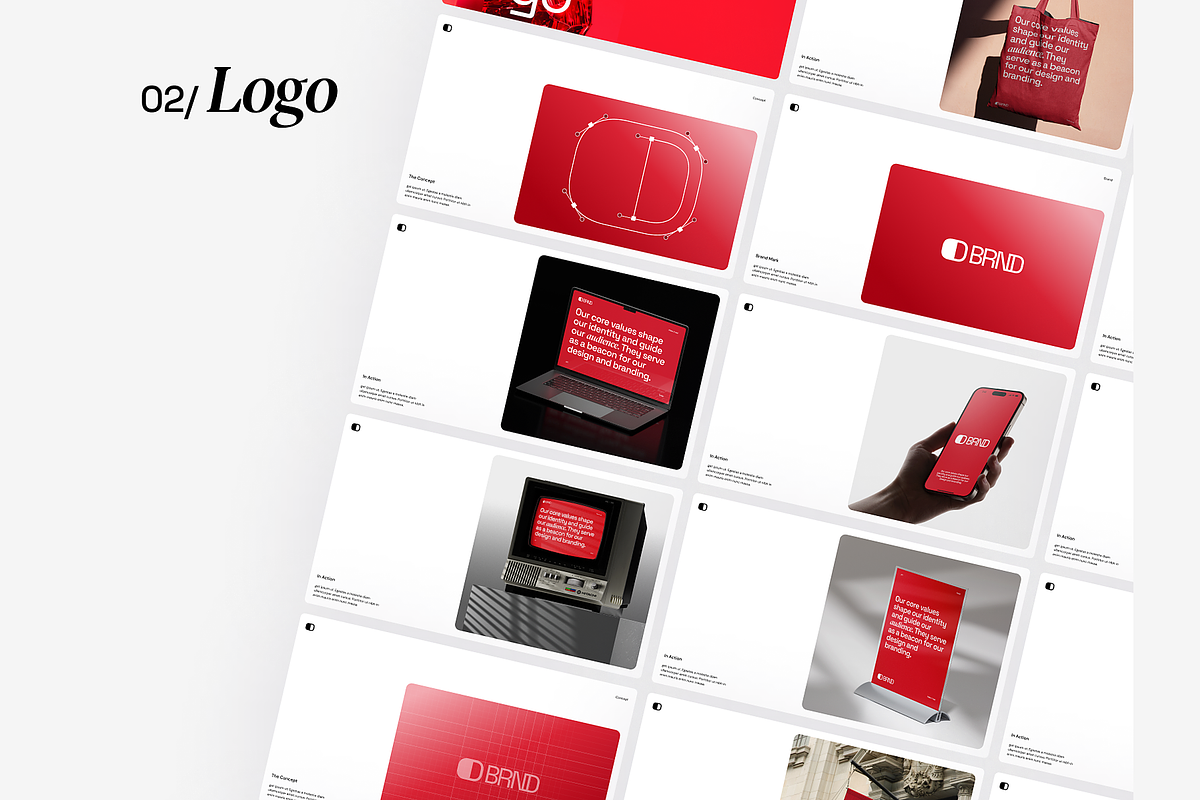 BRND Brand Guidelines Kit, a Branding & Logo Template by DjectStudio (Photo 4 of 8)