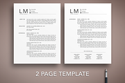Professional Resume/CV Template, a Resume Template by The Creative Resume (Thumbnail 2 of 8)