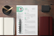 Simple Resume/CV, a Resume Template by Izalsye (Thumbnail 3 of 5)
