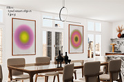 Frame mockup bundle in kitchen scene, a Product Mockup by N digital designs (Thumbnail 3 of 5)