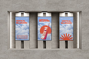 Vertical Billboard Mockup, an Advertising Mockup by xavier_studio (Thumbnail 2 of 5)