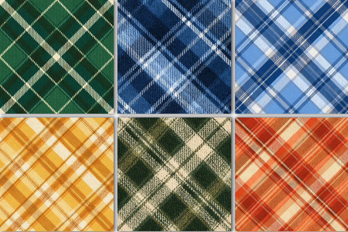 Colorful Plaid Seamless Pattern, a Pattern Graphic by Black Bird Studio (Photo 4 of 6)