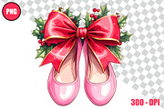 Christmas Ballet Slippers Cliparts, a Person Illustration by taramija (Thumbnail 24 of 26)