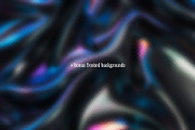 Dark Holographic Backgrounds, a Background Graphic by tatiankaart (Thumbnail 17 of 17)
