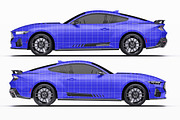 2026 Muscle Performance Coupe Set, an Advertising Mockup by Halal Graphic Studio (Thumbnail 9 of 12)