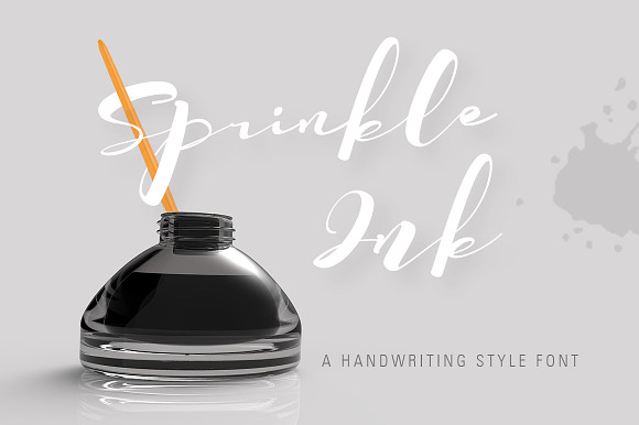 Sprinkleink Font