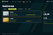 Football Game UI Kit, 100 Screens, an UI Kit Template by pawellpi (Thumbnail 83 of 117)