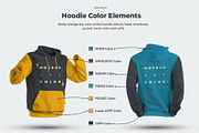 8 3D Men Mockups Hoodie, a Hoody Mockup by Grow Design Craft Studio (Thumbnail 2 of 7)