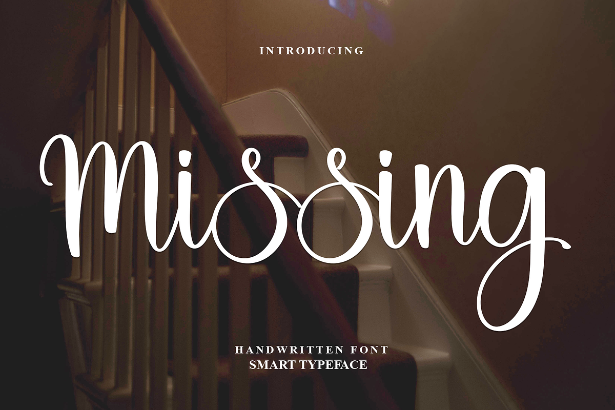 Missing, a Handwritten Font by FreshTypeINK (Photo 1 of 9)