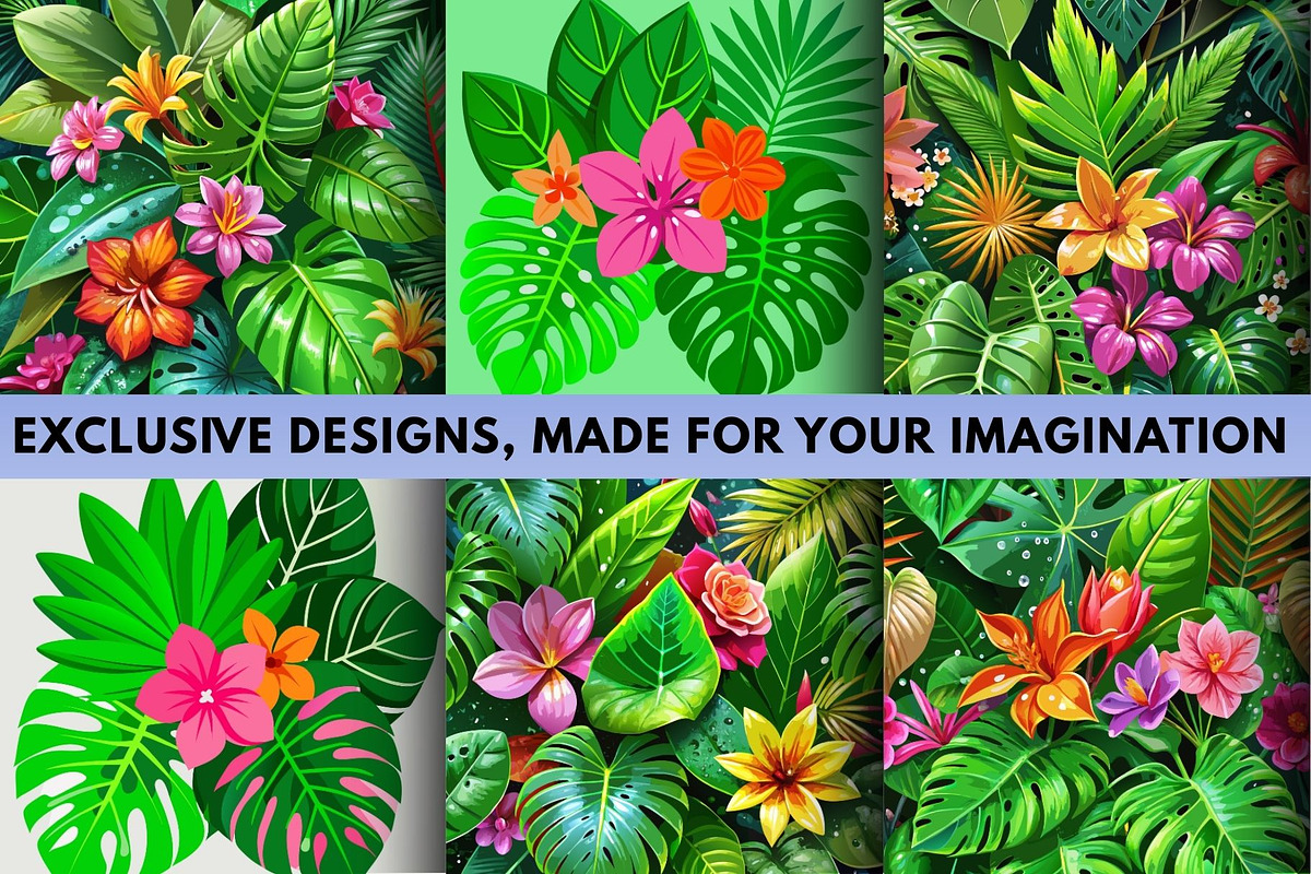 6 Seamless Patterns Bundle, a Decorative Illustration by CreativeCraft0 (Photo 1 of 3)