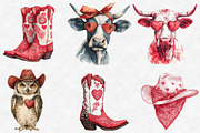 Western Valentine's Day PNG Clipart, an Illustration by Designworld (Thumbnail 4 of 6)