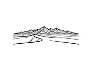Wide Open Mountain Horizon Bundle, a Graphic by musafir_fashion (Thumbnail 10 of 14)