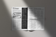 Newspaper Mockup, a Books & Magazine Mockup by WebAndCat (Thumbnail 5 of 13)