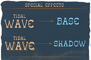 Tidal wave font, a Font by Heather_insane (Thumbnail 5 of 5)