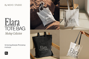 Tote Bag Mockup Bundle