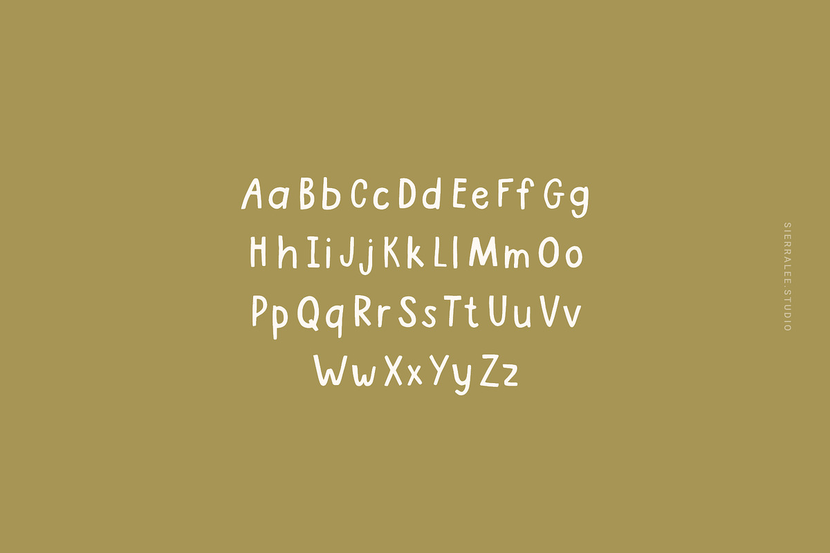Handmade | A hand-drawn font, a Handwritten Font by Sierra Lee Studio (Photo 4 of 8)