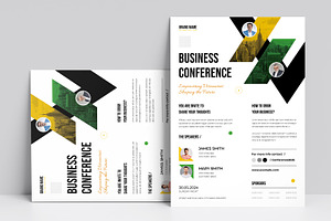 Business Conference Flyer, a Flyer Template by MightyDesign