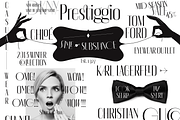 Prestiggio Elegant Fashion Font, a Font by REKORD (Thumbnail 1 of 5)