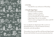 Woodland Toile de Jouy Pattern, a Pattern Graphic by Hughes Studio (Thumbnail 7 of 7)