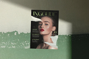 Urban Poster Mockup, a Poster Template by Tahtagraphic