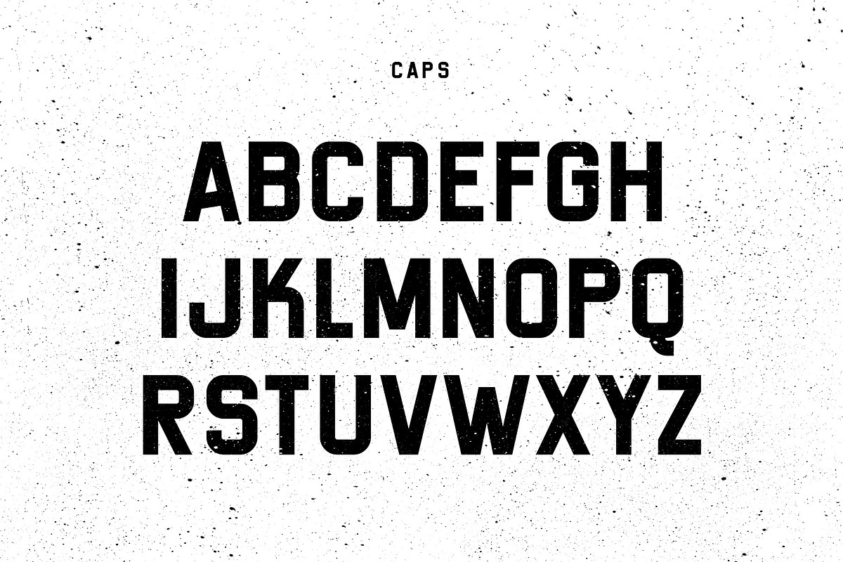 Thunder - Industrial Typeface, a Sans Serif Font by HipFonts (Photo 3 of 8)