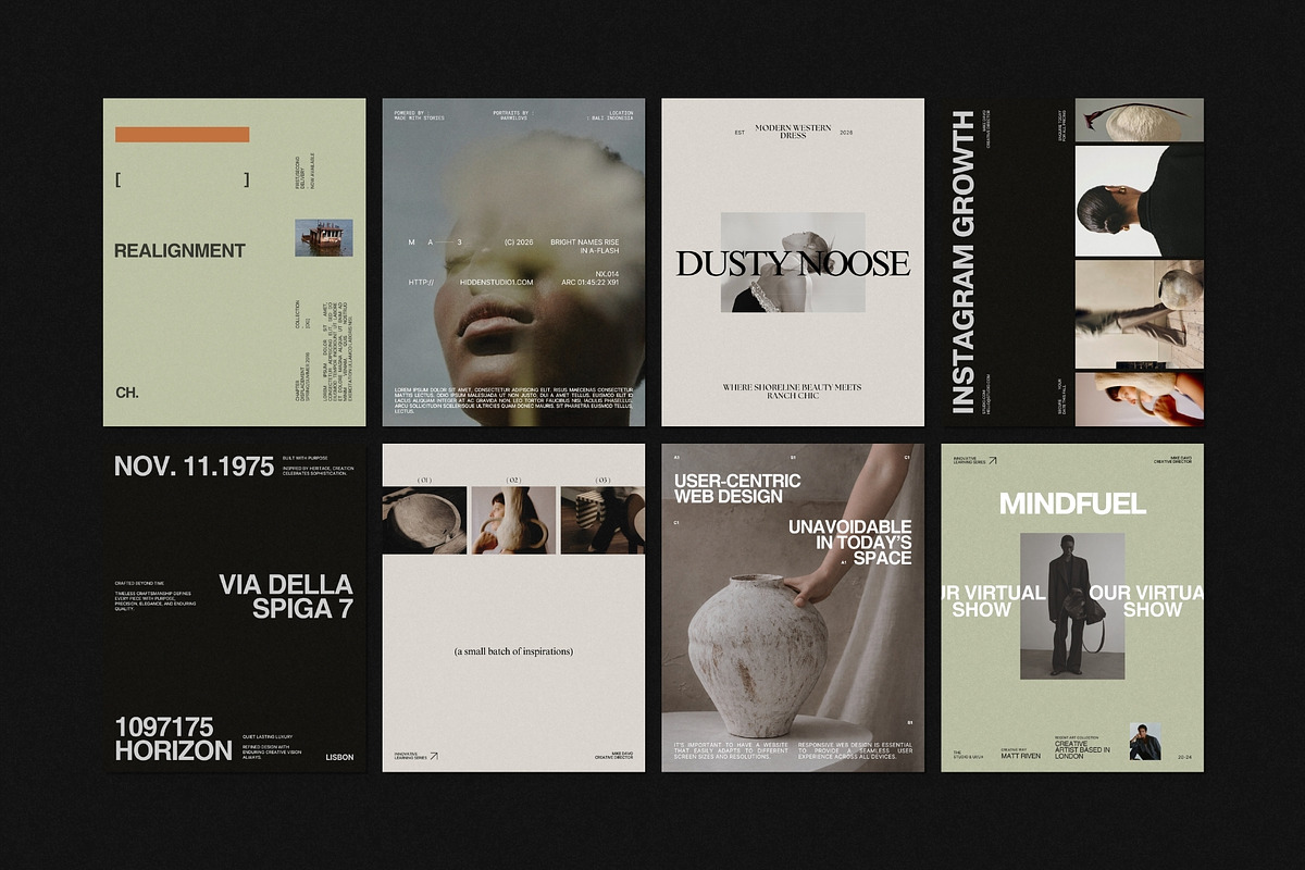 RAYO | Social Media Kit Bundle, a Social Media Template by Pixel Grid (Photo 9 of 10)