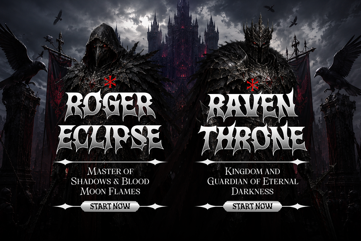 Deamagr - Gothic Fantasy Game Font, a Blackletter Font by Typia Nesia (Photo 5 of 13)