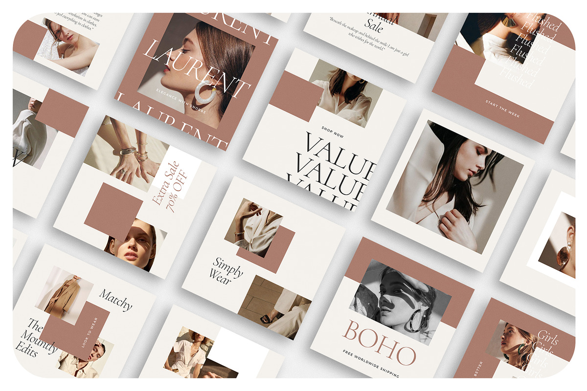 DANISH Instagram Feed, a Social Media Template by Aprilea (Photo 4 of 7)
