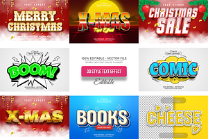 3D Text Effects Collection Vol 26