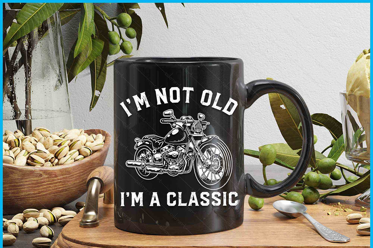 I'm A Classic Dad Biker Father's Day, an Object Graphic by Creativeusart (Photo 3 of 4)