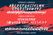Bingo Reky - Textured Brush Font, a Script Font by StringLabs (Thumbnail 11 of 12)