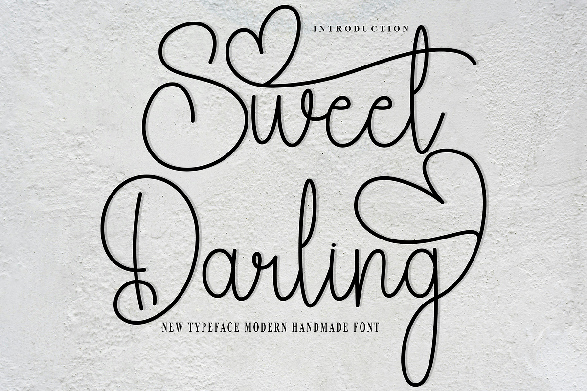 Sweet Darling, a Handwritten Font by FreshTypeINK (Photo 1 of 8)