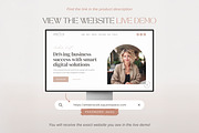 Squarespace Website Marketing, a Squarespace Template by vectorocean (Thumbnail 2 of 11)